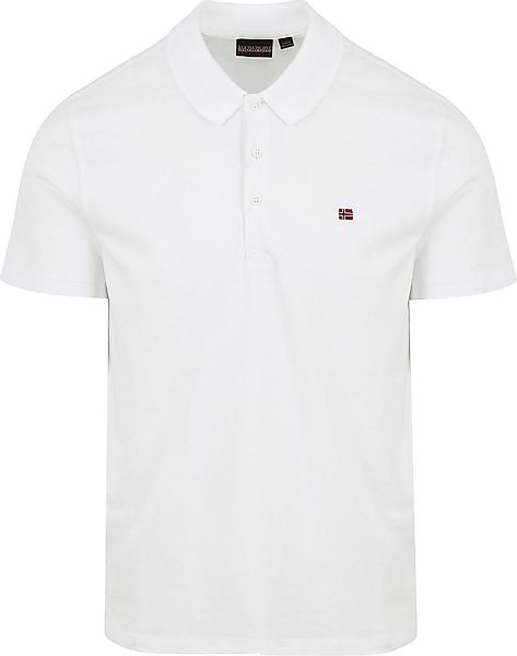 Napapijri Ealis Poloshirt Weiß - Größe 3XL günstig online kaufen