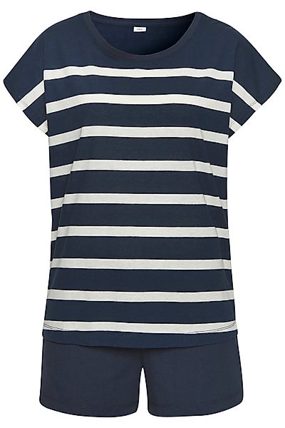 s.Oliver Shorty 2-teilig, 2 tlg. mit garngefärbten Streifen im Oberteil günstig online kaufen