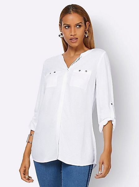 creation L Klassische Bluse Langarm-Bluse . günstig online kaufen