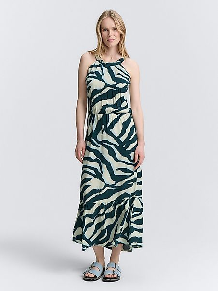 TOM TAILOR Sommerkleid Neckholder Maxi-Kleid günstig online kaufen