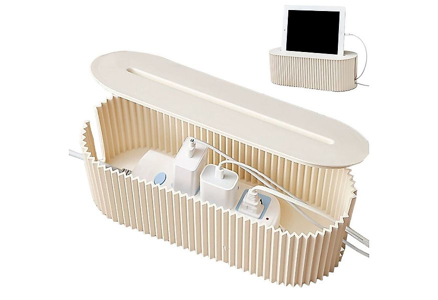 SURFOU Kabelbox Kabel Organizer Box Kabelmanagement Kabel Verstecken Steckd günstig online kaufen
