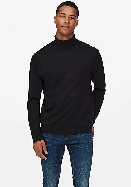 Only & Sons Herren Pullover ONSWYLER LIFE ROLL NECK - Regular Fit günstig online kaufen