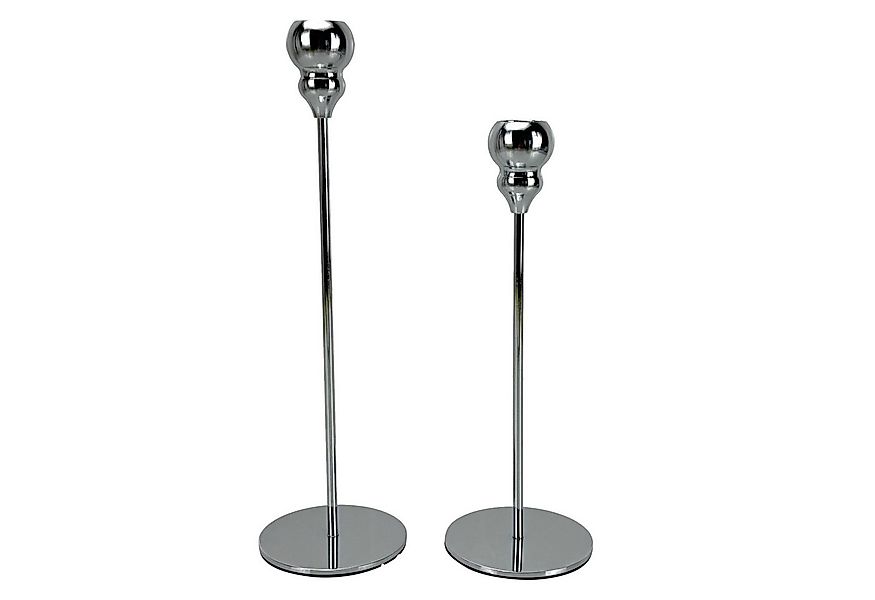 Online-Fuchs Kerzenhalter - 2 moderne Kerzenständer aus Metall für Stabkerz günstig online kaufen