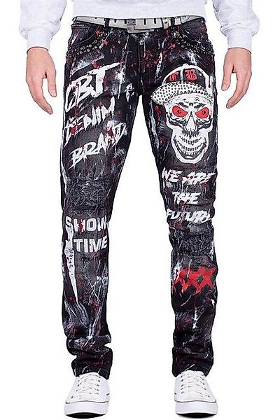 Cipo & Baxx Slim-fit-Jeans Denim Hose günstig online kaufen