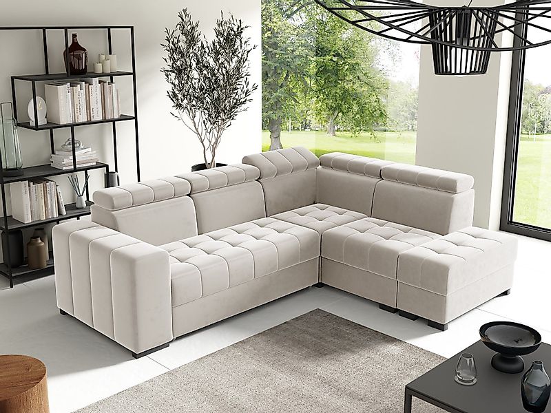 Fun Möbel Ecksofa Schlafsofa Sofa CESENA günstig online kaufen