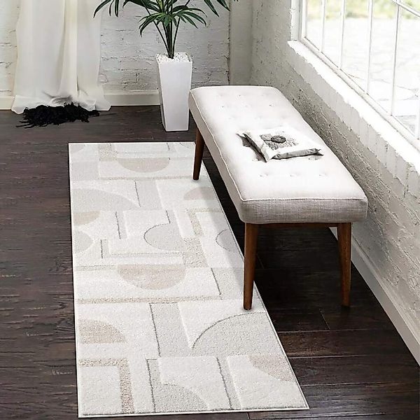 Carpet City Teppich »LOUNGE 9992«, rechteckig, 15 mm Höhe, Kurzflor-Teppich günstig online kaufen