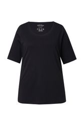 Ulla Popken T-Shirt Pima Cotton Shirt günstig online kaufen