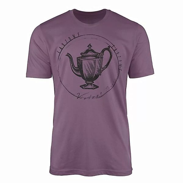 Sinus Art T-Shirt Vintage Herren T-Shirt Teekanne günstig online kaufen