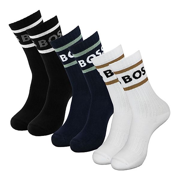 BOSS Sportsocken Finest Soft Cotton (3-Paar) günstig online kaufen