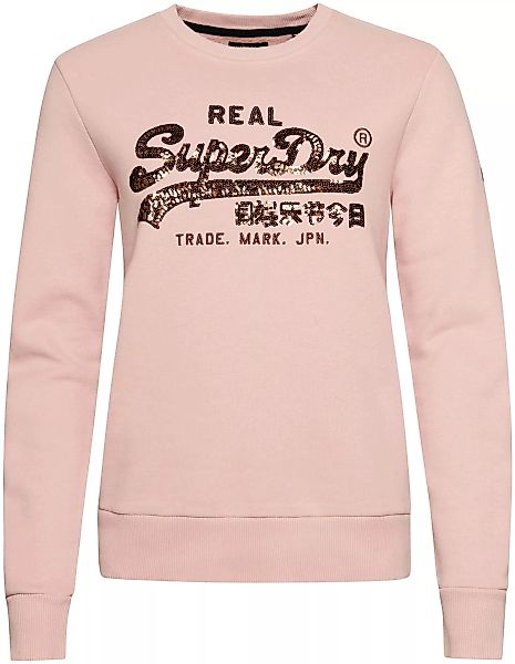 Superdry Sweatshirt "VINTAGE VL EMBELLISH CREW" günstig online kaufen