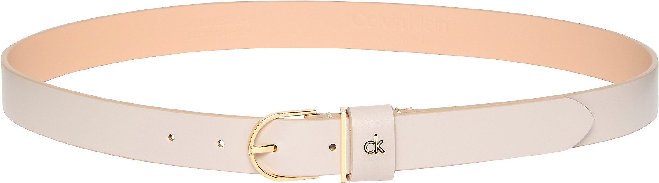 Calvin Klein Ledergürtel CK METAL LOOP günstig online kaufen