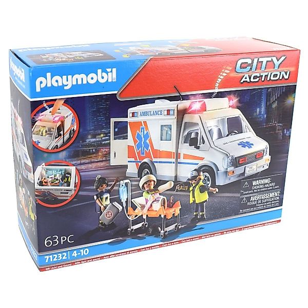 Playmobil® Playmobil 71232 City Action Rettungswagen günstig online kaufen