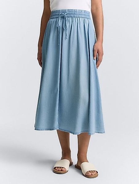 TOM TAILOR Sommerrock High Waist Midi-Rock günstig online kaufen