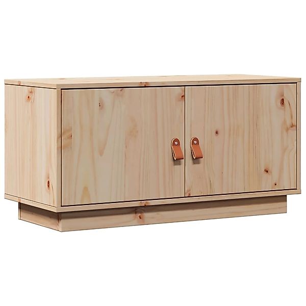 vidaXL TV-Schrank 80x34x40 cm Massivholz Kiefer 818230 günstig online kaufen