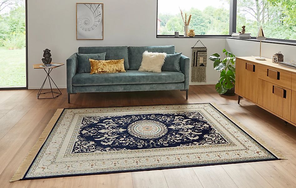 HANSE Home Teppich "Antik Negar" rechteckig 5 mm Höhe Orientalisch mit Fran günstig online kaufen