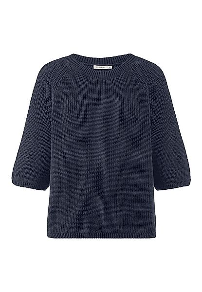 Hessnatur Strickpullover Relaxed aus reiner Bio-Baumwolle günstig online kaufen