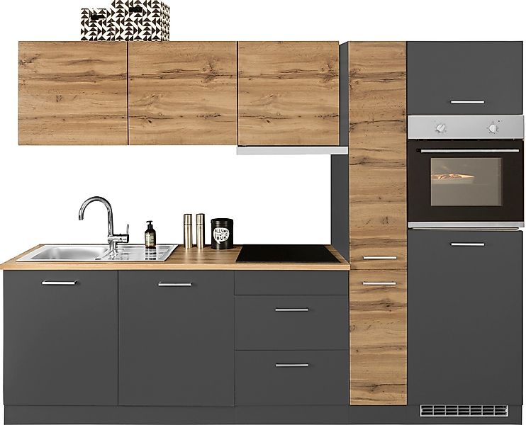 KOCHSTATION Küchenzeile KS-Kehl, mit E-Geräten, Breite günstig online kaufen