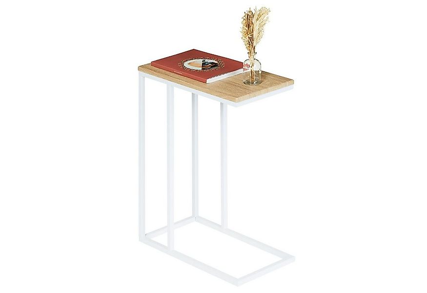 IDIMEX Beistelltisch DEBORA, Couchtisch mit Metallgestell aus MDF-Platte So günstig online kaufen