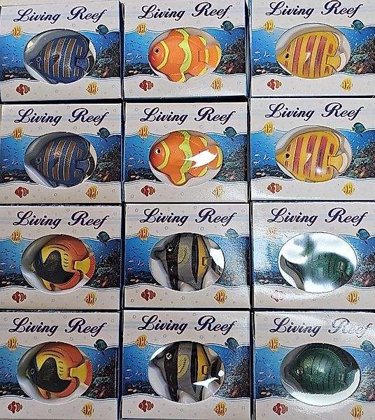 Aqua-Parts Dekofigur 7332 Fische 12er SET für Wassersäulen und DEKO, Bunte günstig online kaufen