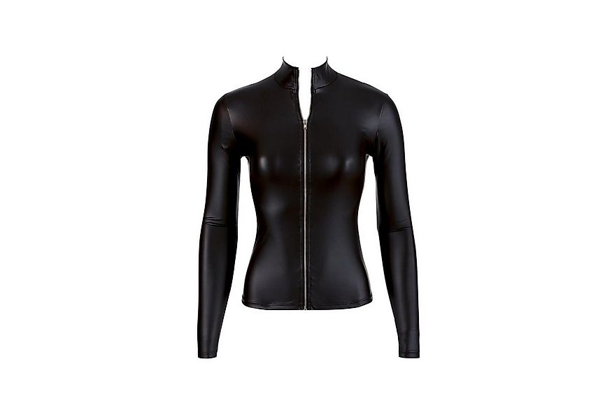 Cottelli PARTY Mesh-Top Cottelli PARTY - Shirt langarm Zip - (L,M,S,XL) günstig online kaufen