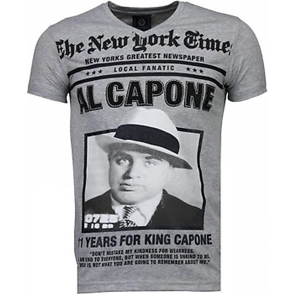 Local Fanatic  T-Shirt Pelzkragen Größe M günstig online kaufen