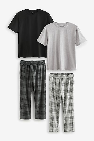 Next Pyjama Jerseypyjamas im 2er-Pack (4 günstig online kaufen