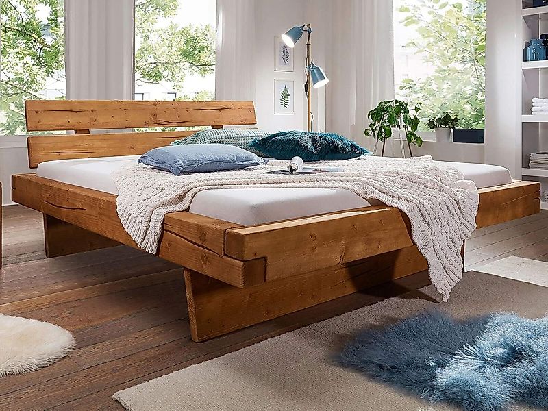 Lebenswert Massivholzbett Morant Bay, Liegefläche 180x200 günstig online kaufen