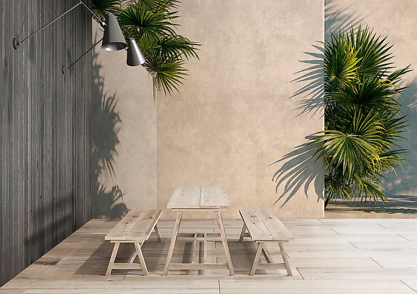 living walls Fototapete "Walls by Patel Tunis" glatt Vlies, Wand günstig online kaufen
