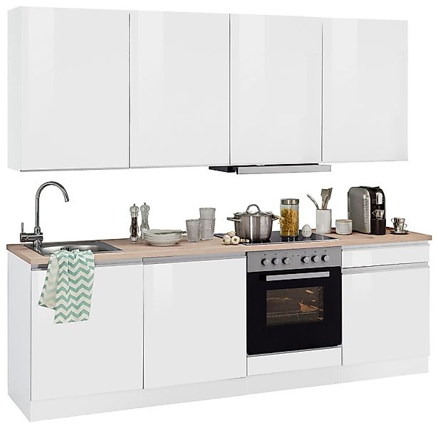 KOCHSTATION Küchenzeile KS-Ohio, mit E-Geräten, Breite günstig online kaufen