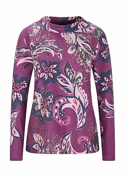 GOLDNER Sweatshirt "Langarmshirt im Paisley-Design" günstig online kaufen