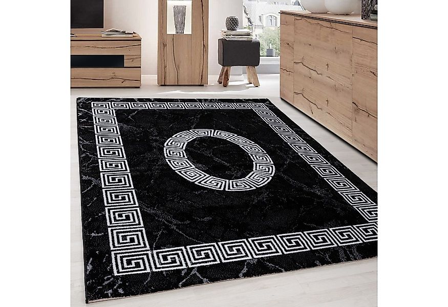 Carpettex Designteppich Mäander-Design, Läufer, Höhe: 6 mm, Modern Kurzflor günstig online kaufen