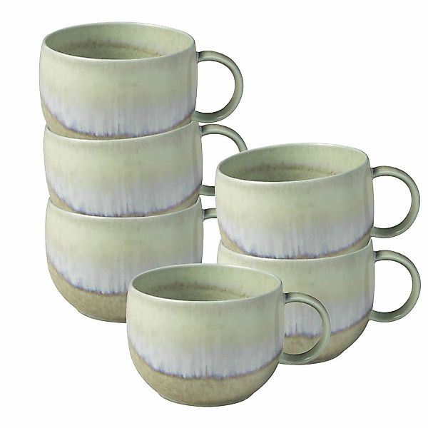 like. by Villeroy & Boch Tasse "Kaffeetassen Perlemor Alga 190 ml 6er Set g günstig online kaufen