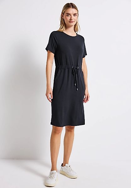 STREET ONE Jerseykleid, mit Tunnelzug an der Taille günstig online kaufen