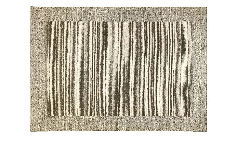 Handweb-Teppich  Vermont ¦ braun ¦ Wolle ¦ Maße (cm): B: 170 Teppiche > Nat günstig online kaufen