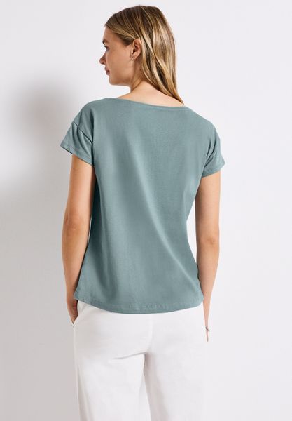 STREET ONE T-Shirt aus reiner Baumwolle günstig online kaufen