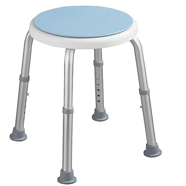 KARAT Duschhocker Peter - Höhenverstellbarer Duschstuhl Badhocker - Belastb günstig online kaufen