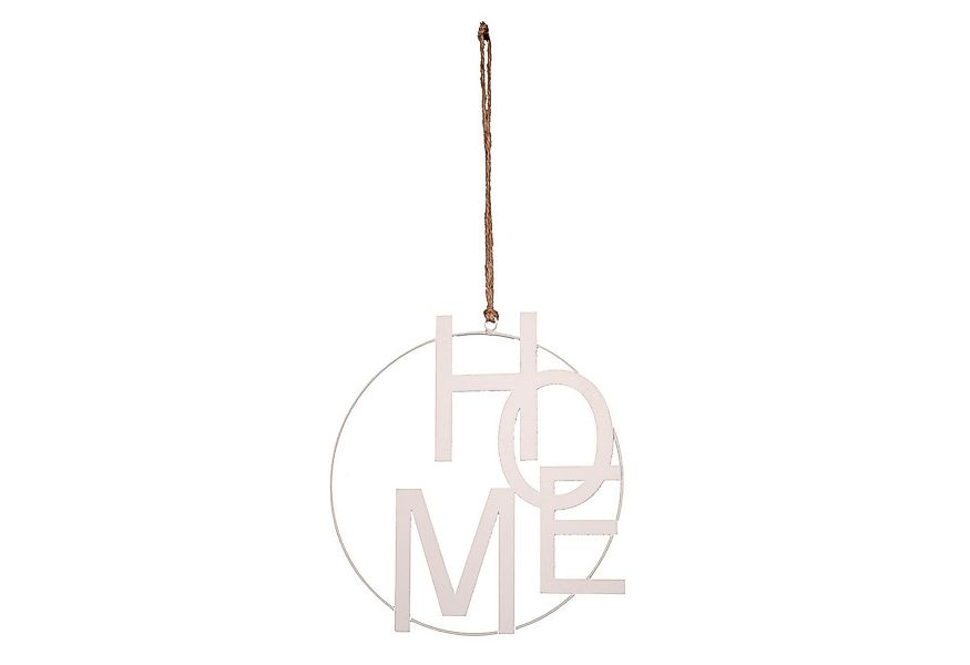 UNUS HOME Wanddekoobjekt Aufhänger HOME (25cm), Hängedeko Wanddeko Fensterd günstig online kaufen