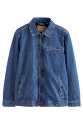 Next Canvasjacke Arbeitsjacke mit Cordkragen 100 günstig online kaufen