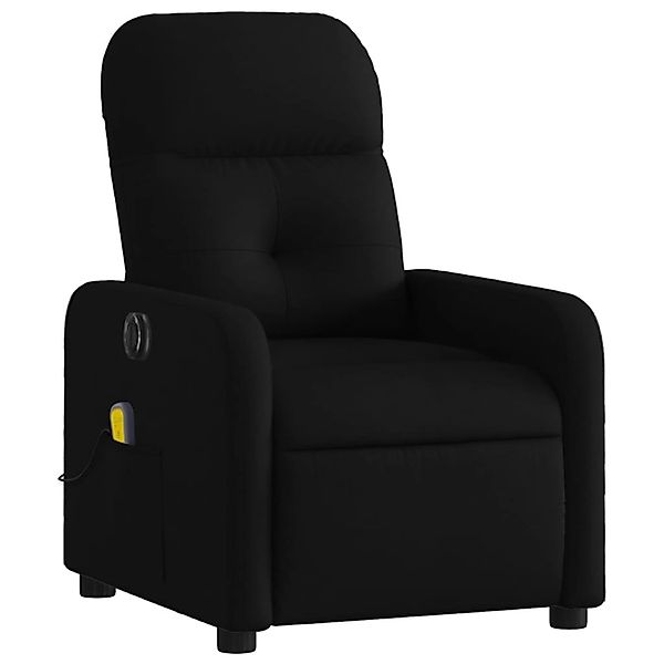 vidaXL Sessel Massagesessel Elektrisch Schwarz Stoff günstig online kaufen