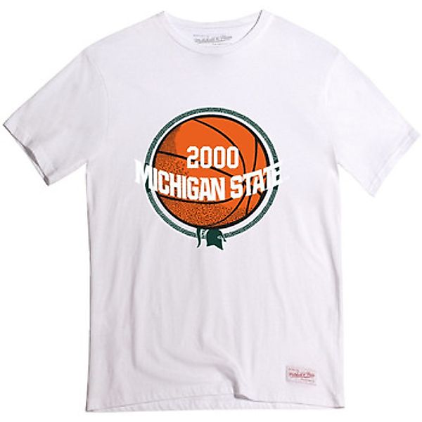 Mitchell And Ness  T-Shirts & Poloshirts T-shirt Michigan Spartans march günstig online kaufen