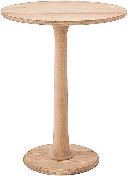 CLP Beistelltisch Beistelltisch Farragut, handgefertigter, runder Couchtisc günstig online kaufen