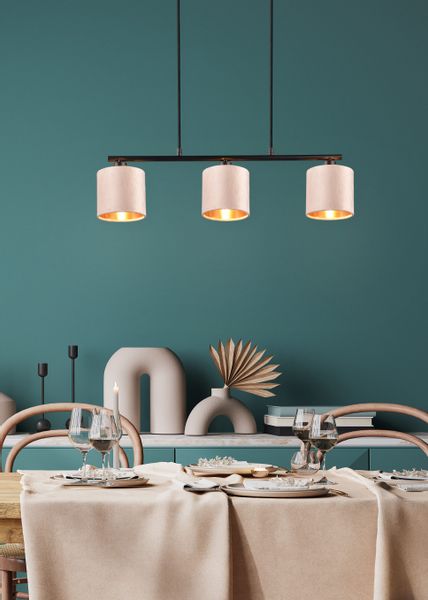 my home Pendelleuchte JOSIE, Hängeleuchte 3-flammig günstig online kaufen