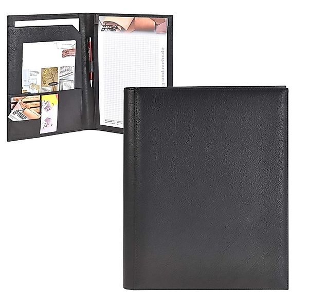 Sonnenleder Schreibmappe Tolstoi, Mappe, A4 Format, Leder, 26,5 x 32,5 x 2, günstig online kaufen