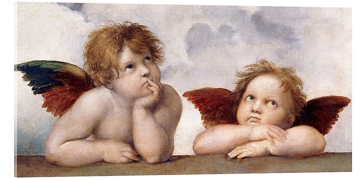 Posterlounge Wandbild Kleine Engel (Detail), Raffael, günstig online kaufen