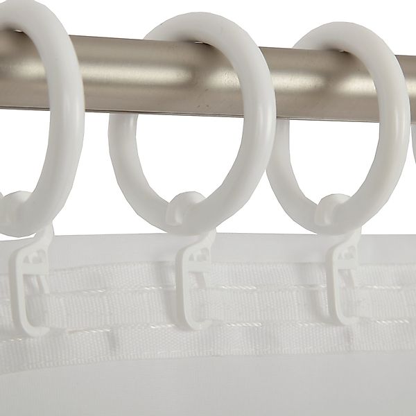 Bestlivings Gardinenstange, 1-läufig, Gardinenring - weiß günstig online kaufen