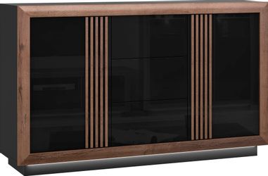 FORTE Sideboard "Savona" Breite 162 cm, inkl. Sockelbeleuchtung günstig online kaufen