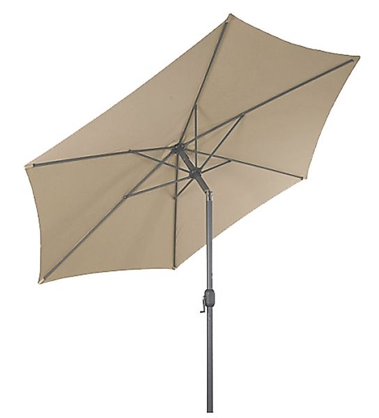 Spetebo Sonnenschirm Alu Sonnenschirm 250 cm günstig online kaufen