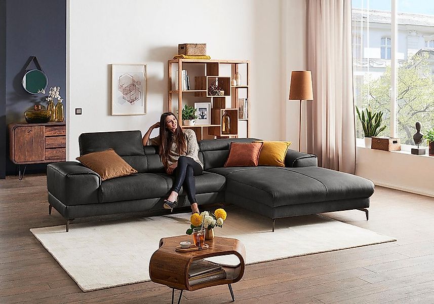 W.SCHILLIG Ecksofa »Piedroo, Designsofa mit tollem Sitzkomfort, elegant und günstig online kaufen