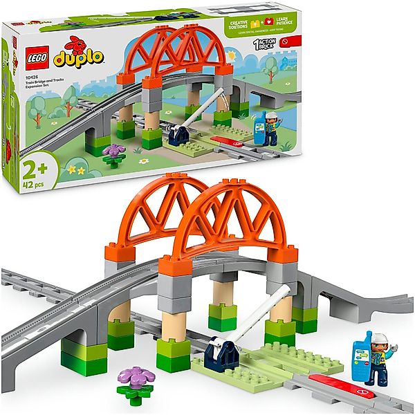 LEGO® Eisenbahnbrücke und Schienen – Erweiterungsset günstig online kaufen