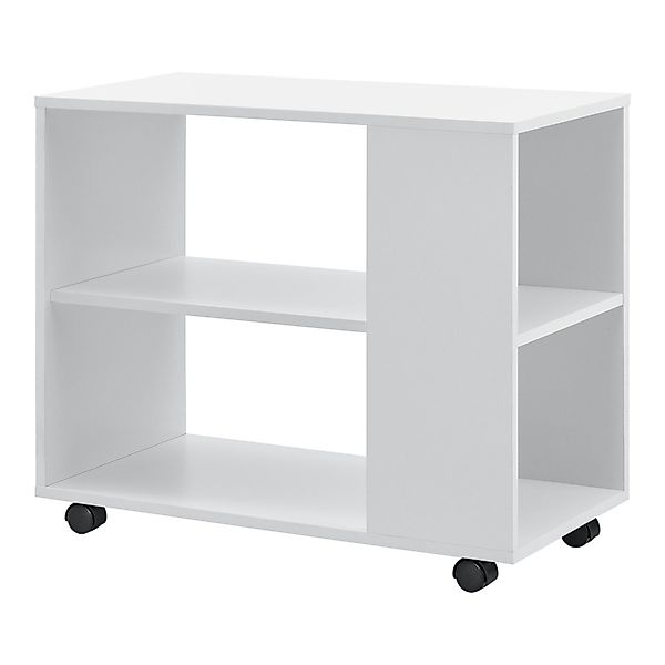 en.casa Beistelltisch, Älvdalen Couchtisch 60x70x35cm Rollbar günstig online kaufen